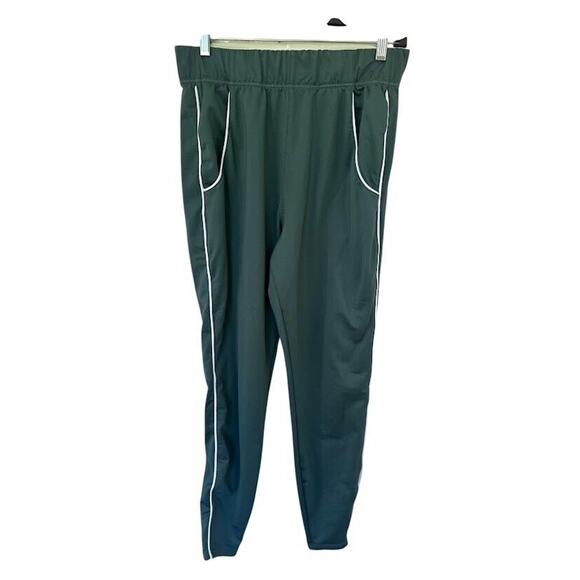 Gymshark Green Recess Joggers Slim Fit Athletic Gym Track Pants Womens Medium - Picture 1 of 6
